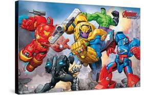 Marvel Avengers: Mechstrike - Battle-Trends International-Stretched Canvas