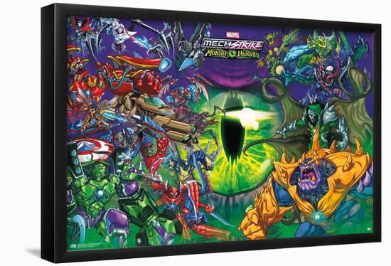 Marvel Avengers: Mechstrike Monster Hunters - Battle-Trends International-Framed Poster
