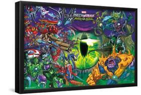 Marvel Avengers: Mechstrike Monster Hunters - Battle-Trends International-Framed Poster