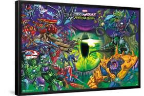 Marvel Avengers: Mechstrike Monster Hunters - Battle-Trends International-Framed Poster