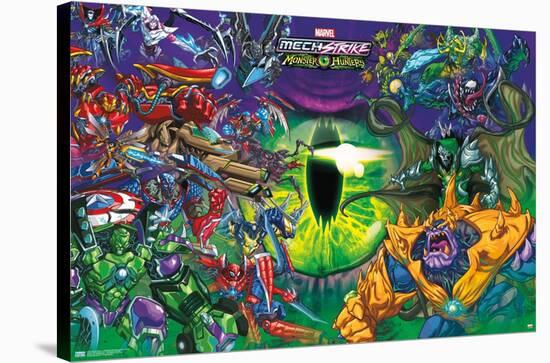 Marvel Avengers: Mechstrike Monster Hunters - Battle-Trends International-Stretched Canvas