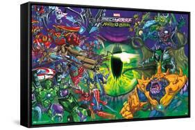 Marvel Avengers: Mechstrike Monster Hunters - Battle-Trends International-Framed Stretched Canvas