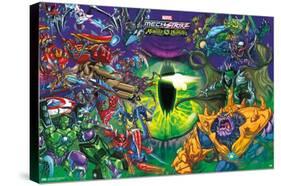 Marvel Avengers: Mechstrike Monster Hunters - Battle-Trends International-Stretched Canvas