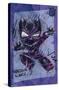 Marvel Black Panther - Scribble-Trends International-Stretched Canvas