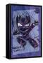 Marvel Black Panther - Scribble-Trends International-Framed Stretched Canvas