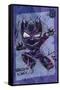 Marvel Black Panther - Scribble-Trends International-Framed Stretched Canvas