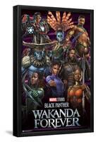 Marvel Black Panther: Wakanda Forever - Group-Trends International-Framed Poster