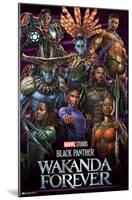 Marvel Black Panther: Wakanda Forever - Group-Trends International-Mounted Poster