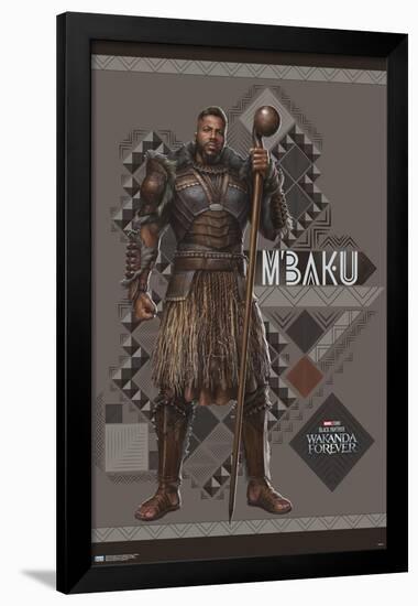 Marvel Black Panther: Wakanda Forever - M'Baku-Trends International-Framed Poster