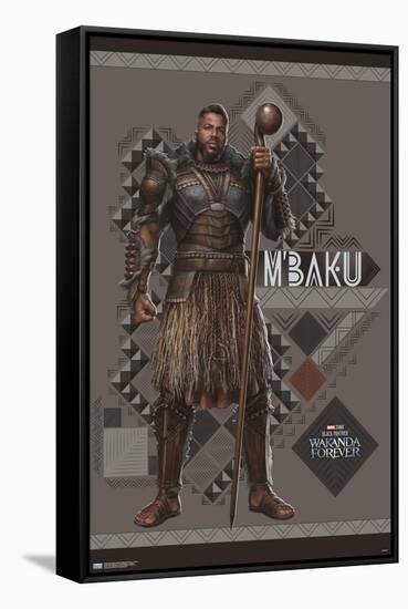 Marvel Black Panther: Wakanda Forever - M'Baku-Trends International-Framed Stretched Canvas