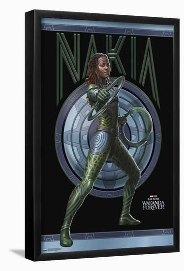 Marvel Black Panther: Wakanda Forever - Nakia-Trends International-Framed Poster