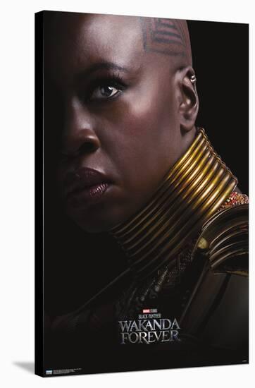 Marvel Black Panther: Wakanda Forever - Okoye One Sheet-Trends International-Stretched Canvas