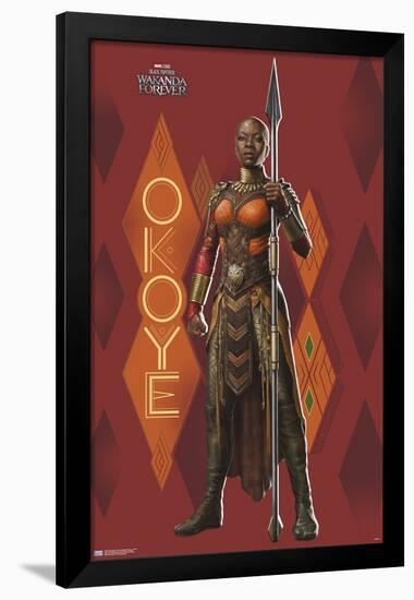 Marvel Black Panther: Wakanda Forever - Okoye-Trends International-Framed Poster