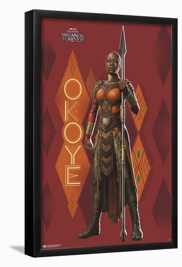 Marvel Black Panther: Wakanda Forever - Okoye-Trends International-Framed Poster