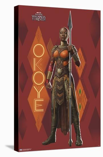 Marvel Black Panther: Wakanda Forever - Okoye-Trends International-Stretched Canvas