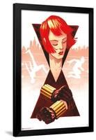 Marvel - Black Widow by Dan Thompson-Trends International-Framed Poster