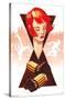 Marvel - Black Widow by Dan Thompson-Trends International-Stretched Canvas