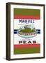 Marvel Brand Early Variety Peas-null-Framed Art Print