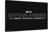 Marvel Captain America: New World Order - Logo-Trends International-Stretched Canvas