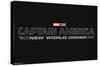 Marvel Captain America: New World Order - Logo-Trends International-Stretched Canvas