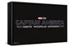 Marvel Captain America: New World Order - Logo-Trends International-Framed Stretched Canvas