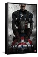 Marvel - Captain America - The First Avenger - One Sheet-Trends International-Framed Stretched Canvas
