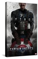 Marvel - Captain America - The First Avenger - One Sheet-Trends International-Stretched Canvas