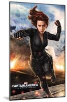 Marvel - Captain America - The Winter Soldier - Black Widow-Trends International-Mounted Poster