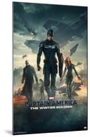 Marvel - Captain America - The Winter Soldier - One Sheet-Trends International-Mounted Poster