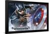 Marvel - Captain America - The Winter Soldier - Shield-Trends International-Framed Poster