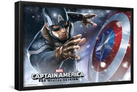 Marvel - Captain America - The Winter Soldier - Shield-Trends International-Framed Poster
