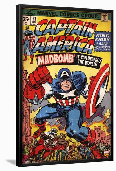 Marvel - Captain America-null-Framed Poster