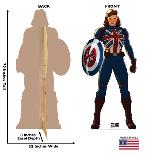 Zombie Captain America (Marvel's What If?)-null-Cardboard Cutouts