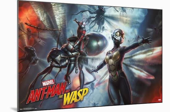 Marvel Cinematic Universe - Ant-Man and the Wasp - Flight-Trends International-Mounted Poster