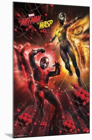 Marvel Cinematic Universe - Ant-Man and the Wasp - Subatomic-Trends International-Mounted Poster