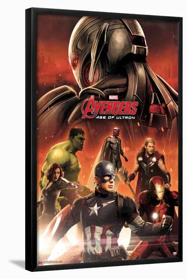 Marvel Cinematic Universe - Avengers - Age of Ultron - Avengers-Trends International-Framed Poster