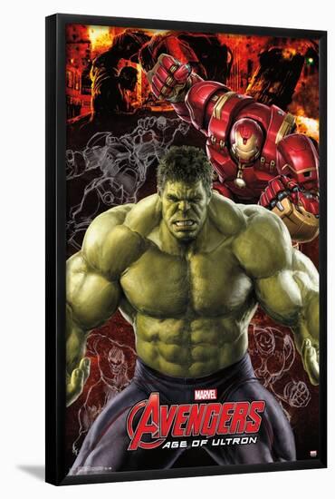 Marvel Cinematic Universe - Avengers - Age of Ultron - Hulk-Trends International-Framed Poster