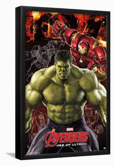Marvel Cinematic Universe - Avengers - Age of Ultron - Hulk-Trends International-Framed Poster