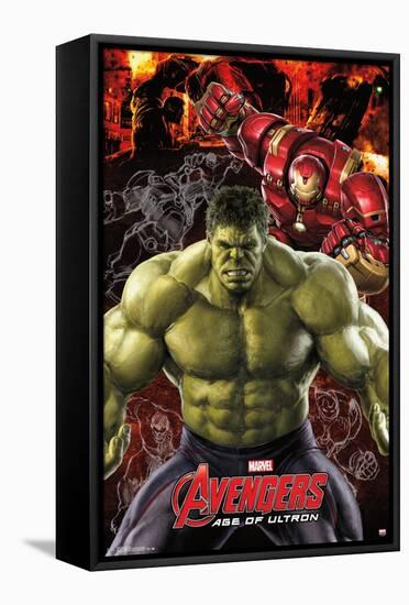 Marvel Cinematic Universe - Avengers - Age of Ultron - Hulk-Trends International-Framed Stretched Canvas