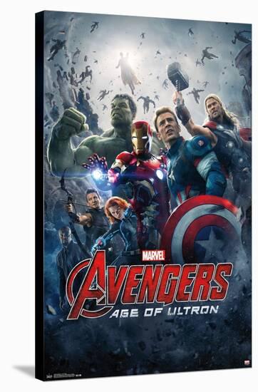 Marvel Cinematic Universe - Avengers - Age of Ultron - One Sheet-Trends International-Stretched Canvas