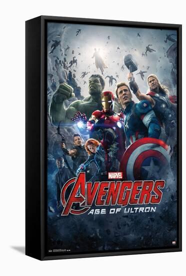 Marvel Cinematic Universe - Avengers - Age of Ultron - One Sheet-Trends International-Framed Stretched Canvas