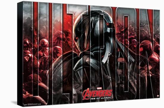 Marvel Cinematic Universe - Avengers - Age of Ultron - Ultron-Trends International-Stretched Canvas