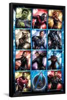 Marvel Cinematic Universe - Avengers - Endgame - Grid-Trends International-Framed Poster