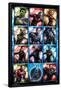 Marvel Cinematic Universe - Avengers - Endgame - Grid-Trends International-Framed Poster