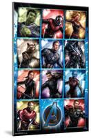 Marvel Cinematic Universe - Avengers - Endgame - Grid-Trends International-Mounted Poster