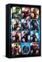 Marvel Cinematic Universe - Avengers - Endgame - Grid-Trends International-Framed Stretched Canvas