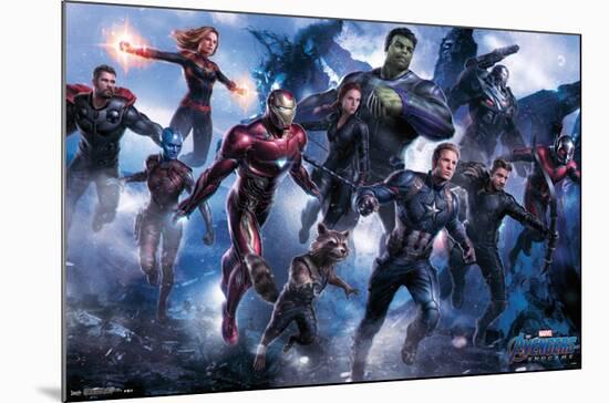 Marvel Cinematic Universe - Avengers - Endgame - Legendary-Trends International-Mounted Poster