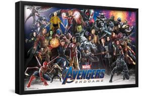 Marvel Cinematic Universe - Avengers - Endgame - Lineup-Trends International-Framed Poster