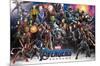 Marvel Cinematic Universe - Avengers - Endgame - Lineup-Trends International-Mounted Poster