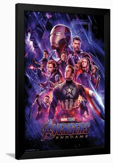 Marvel Cinematic Universe - Avengers - Endgame - One Sheet-Trends International-Framed Poster